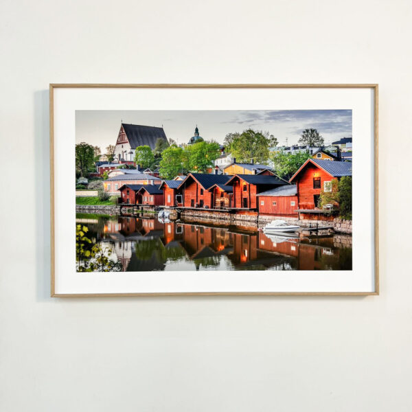 Vanha Porvoo -taulu 70x45cm