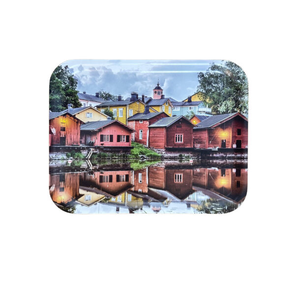 Isompi värillinen tarjotin 36 cm x 28 cm