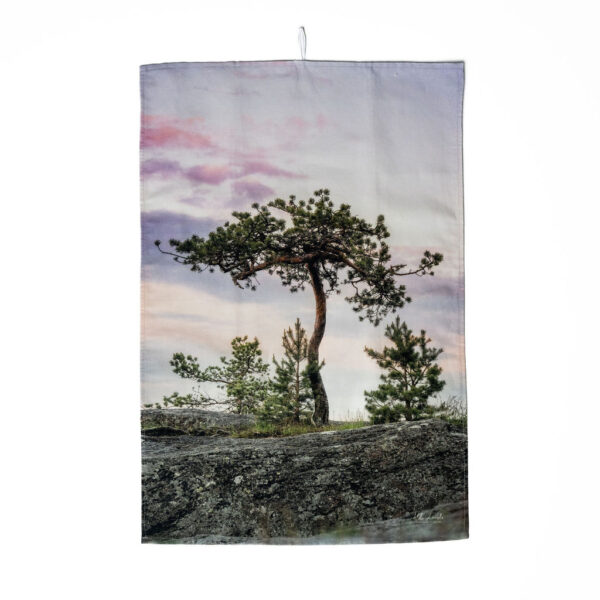 Keittiöpyyhe värillinen, Emäsalon bonsai